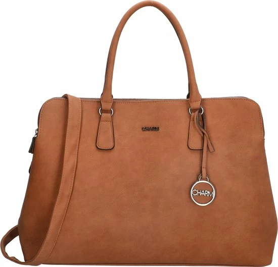Beste Verkoop 🤩 Goedkoopste ⌛ Charm London Bromley Schoudertas / Laptoptas - 15,6 Inch - Cognac 🤩 ❤️ 1 Beste Verkoop 🤩 Goedkoopste ⌛ Charm London Bromley Schoudertas / Laptoptas - 15,6 Inch - Cognac 🤩 ❤️