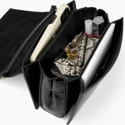 Beste Pirce ❤️ Beste deal ❤️ IDeal Of Sweden Crossbody Bag Voor Universal Jet Black Croco ✨ 🥰 -Tassen-dames Verkoop 550x530 2