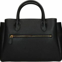 Gloednieuw 🎉 Top 10 🔥 Guess Medium Schoudertas / Crossbody Tas Dames - Enisa - Zwart 🎉 ⭐ -Tassen-dames Verkoop 550x530