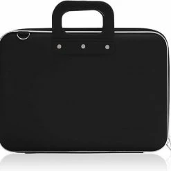 Coupon ❤️ Hete verkoop 💯 Bombata MEDIO 13 Inch Laptoptas Zwart 🎁 ✔️