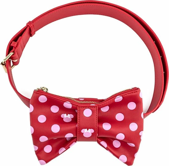 Promo π Top 10 β¨ Loungefly - Disney Minnie Mouse Roze Strik Mini Rugzak Met Strik Heuptasje β π 7 Promo π Top 10 β¨ Loungefly - Disney Minnie Mouse Roze Strik Mini Rugzak Met Strik Heuptasje β π - Afbeelding 7