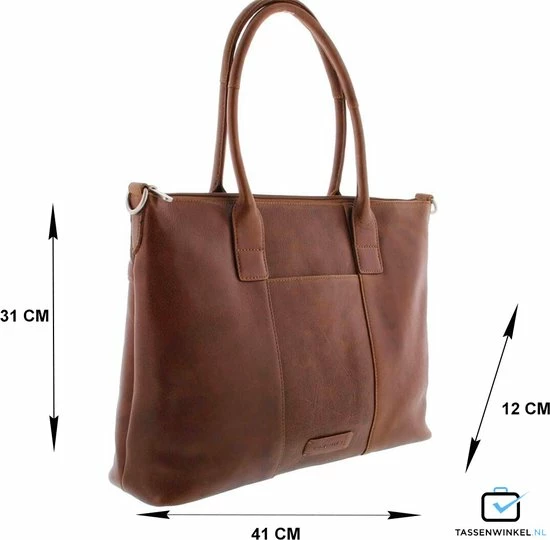 Flash-uitverkoop 🎁 Beste deal ✨ Plevier Parramatta Tote Bag 15.6 Inch Cognac. 😀 ✨ 10 Flash-uitverkoop 🎁 Beste deal ✨ Plevier Parramatta Tote Bag 15.6 Inch Cognac. 😀 ✨ - Afbeelding 10