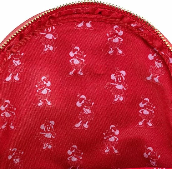 Promo π Top 10 β¨ Loungefly - Disney Minnie Mouse Roze Strik Mini Rugzak Met Strik Heuptasje β π 4 Promo π Top 10 β¨ Loungefly - Disney Minnie Mouse Roze Strik Mini Rugzak Met Strik Heuptasje β π - Afbeelding 4