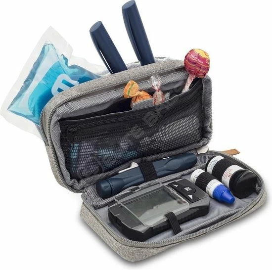 Hete verkoop π Kopen π€© Elite Bags Unisex Diabetes Tas Clutch Grijs π β¨ 3 Hete verkoop π Kopen π€© Elite Bags Unisex Diabetes Tas Clutch Grijs π β¨ - Afbeelding 3