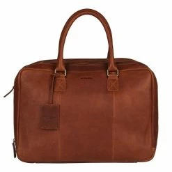 Begroting ๐ Aanbiedingen ๐ Burkely Antique Avery Unisex Laptoptas 15.6'' - Cognac ๐ ๐ฏ