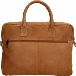 Goedkoop ⭐ Coupon 🛒 Old West Laptoptas 15,6 Inch Leer Cognac ⌛ 👏 -Tassen-dames Verkoop 550x550 170
