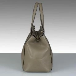 Coupon 🤩 Gloednieuw 🎉 B-ARTIKEL BELUCIA Celana Dames Handtas - Schoudertas LARGE Kalfsleer, Kleur REEKALF / SMOKE - BRUIN 👍 ❤️ -Tassen-dames Verkoop 550x550 218