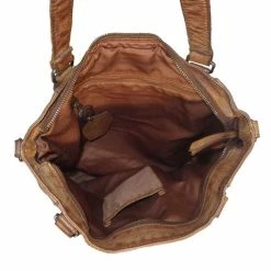 Gloednieuw 🔥 Goedkoop 👍 Bear Design Ella Leren Schoudertas - Cognac 🧨 🧨 -Tassen-dames Verkoop 550x550 27