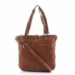 Gloednieuw 🔥 Goedkoop 👍 Bear Design Ella Leren Schoudertas - Cognac 🧨 🧨 -Tassen-dames Verkoop 550x550 30