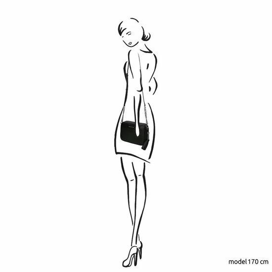 Gloednieuw ๐ฅฐ Nieuw ๐คฉ Michael Kors Crossbodytas Jet Set Leer - Zwart ๐ โ 15 Gloednieuw ๐ฅฐ Nieuw ๐คฉ Michael Kors Crossbodytas Jet Set Leer - Zwart ๐ โ - Afbeelding 15