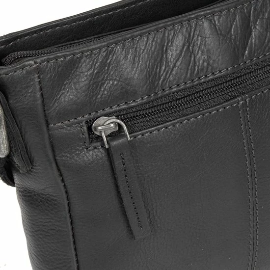 Coupon 🤩 Coupon 😍 Mustang® Official Mustang Catania Schoudertas Leer Zwart 😀 🎉 7 Coupon 🤩 Coupon 😍 Mustang® Official Mustang Catania Schoudertas Leer Zwart 😀 🎉 - Afbeelding 7