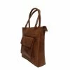 Begroting ⭐ Goedkoopste 🤩 Castillo - Leren Shopper - 13,3 Inch - Tibu - Cognac 🧨 🎉