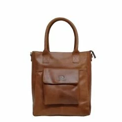 Begroting ⭐ Goedkoopste 🤩 Castillo - Leren Shopper - 13,3 Inch - Tibu - Cognac 🧨 🎉 -Tassen-dames Verkoop 550x550 487