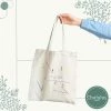 Goedkoopste ⌛ Gloednieuw 🌟 Chululus Madrid: Tote Bag - It's A Miracle We Ever Met - Canvas Tas - Katoenen Tas - Creatief Design - Quote 🌟 🤩