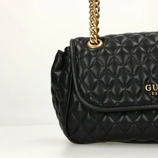 Korting 😍 Flash-uitverkoop 🎉 Guess Medium Schoudertas / Crossbody Tas Dames - Maila - Fantasieprint - Zwart 💯 ✨ 6 Korting 😍 Flash-uitverkoop 🎉 Guess Medium Schoudertas / Crossbody Tas Dames - Maila - Fantasieprint - Zwart 💯 ✨ - Afbeelding 6