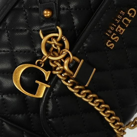 Korting 😍 Flash-uitverkoop 🎉 Guess Medium Schoudertas / Crossbody Tas Dames - Maila - Fantasieprint - Zwart 💯 ✨ 7 Korting 😍 Flash-uitverkoop 🎉 Guess Medium Schoudertas / Crossbody Tas Dames - Maila - Fantasieprint - Zwart 💯 ✨ - Afbeelding 7