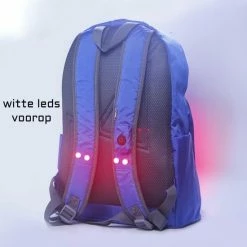 Begroting 😀 Goedkoop ⌛ Invincer® - Zwart Rugtas Met LED Verlichting – 26 L Sportrugzak – Laptop Vak – Office Rugtas - Veel Compartimenten - Zwart ✨ ⌛ -Tassen-dames Verkoop 550x550 521
