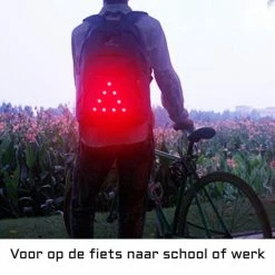 Begroting 😀 Goedkoop ⌛ Invincer® - Zwart Rugtas Met LED Verlichting – 26 L Sportrugzak – Laptop Vak – Office Rugtas - Veel Compartimenten - Zwart ✨ ⌛ -Tassen-dames Verkoop 550x550 522