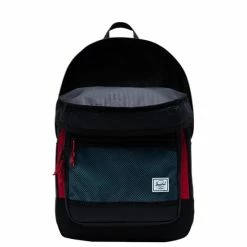 Gloednieuw 🔔 Kopen 👍 Herschel Athletics Kaine - Black/Red/Bachelor Button | Rugzak Met Laptopvak - 30L Opbergruimte - Extra Compartimenten - Herschel Athletics Series 🌟 🌟 -Tassen-dames Verkoop 550x550 526
