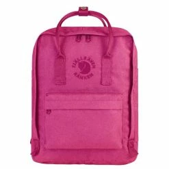 Begroting ๐ Begroting ๐ Fjallraven Fjällräven Re-Kånken Unisex Rugzak - Pink Rose ๐ ๐