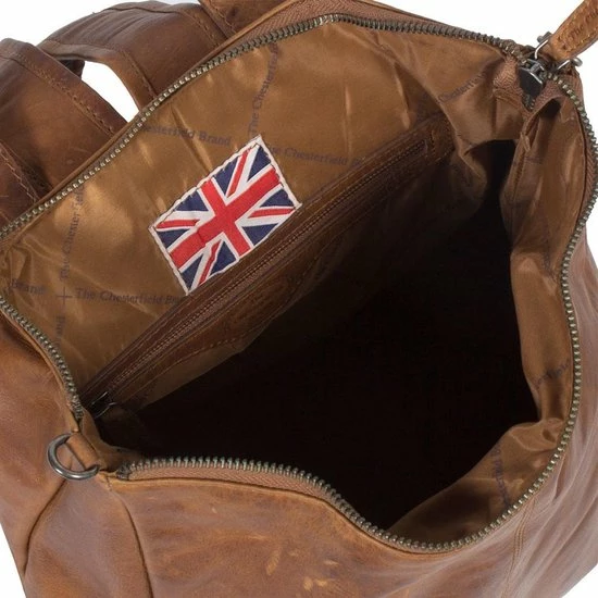 Flash-uitverkoop ๐ Beste deal ๐ Chesterfield Manchester Leren Rugzak - Cognac โจ ๐ 4 Flash-uitverkoop ๐ Beste deal ๐ Chesterfield Manchester Leren Rugzak - Cognac โจ ๐ - Afbeelding 4