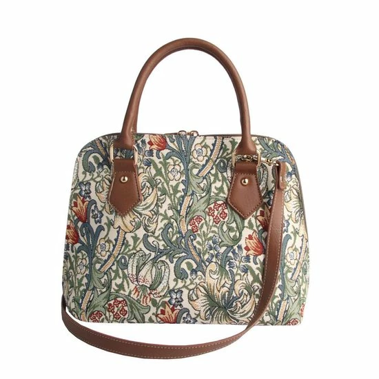 Coupon π₯° Groothandel β€οΈ Signare Handtas - Driehoekstas - Gobelin - Gouden Lelie - 25258 π π― 2 Coupon π₯° Groothandel β€οΈ Signare Handtas - Driehoekstas - Gobelin - Gouden Lelie - 25258 π π― - Afbeelding 2