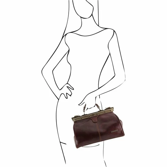 Flash-uitverkoop ๐ Goedkoop ๐ Tuscany Leather - Leren Dames Dokterstas Michelangelo - Bruin - TL10038 ๐ ๐ 6 Flash-uitverkoop ๐ Goedkoop ๐ Tuscany Leather - Leren Dames Dokterstas Michelangelo - Bruin - TL10038 ๐ ๐ - Afbeelding 6