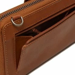 Promo 😍 Goedkoopste 🎁 The Chesterfield Brand Leren Telefoontasje Cognac Taipei 🌟 👍 -Tassen-dames Verkoop 550x550 84