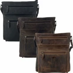 Groothandel 🔔 Flash-uitverkoop ❤️ Arrigo Tas • Schoudertas • Crossbody Tas Dames • Leer • Buffelleer • Cognac 🎉 🥰 -Tassen-dames Verkoop 550x554 3