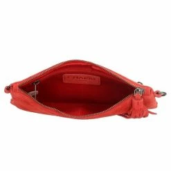 Beste Pirce ✨ Kopen 🎉 Charm London Brixton Suede Leren Clutch / Avondtasje - Rood 🌟 🥰 -Tassen-dames Verkoop 550x557 10