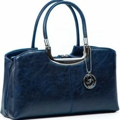 Beste Verkoop 🧨 Goedkoopste 🔔 Daniele Donati Handtas Donker Blauw ❤️ ⭐