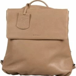 Nieuw ๐ Gloednieuw โญ Burkely Just Jolie Dames Rugtas Crossover - Taupe ๐ ๐