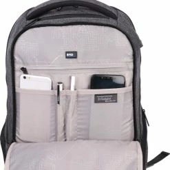 Coupon 🛒 Coupon 🎉 Swissdigital Insignia 17 Inch Laptoptas - Charcoal Grey 💯 🔥 -Tassen-dames Verkoop 550x576 6