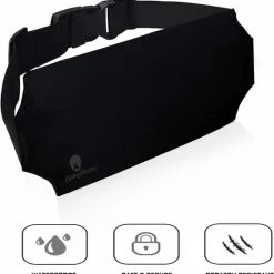 Beste Verkoop ✔️ Uitgang 👍 CrosFace Universele Waterdichte Heuptas (iPhone 14/13/12/11/8/X/SE/Max/Plus/Pro, Samsung Galaxy S22/S21/S20/S10/S9/S8 & Meer). Beschermende Heuptas Voor Mobiele Telefoon, Voor Zwemmen En Wandelen, Zwart 💯 ✔️