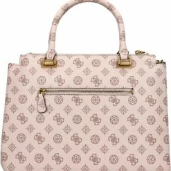 Hete verkoop 😀 Promo 🔥 Guess Medium Schoudertas / Crossbody Tas Dames - Centre Stage - Wit 😀 😀 -Tassen-dames Verkoop 550x581