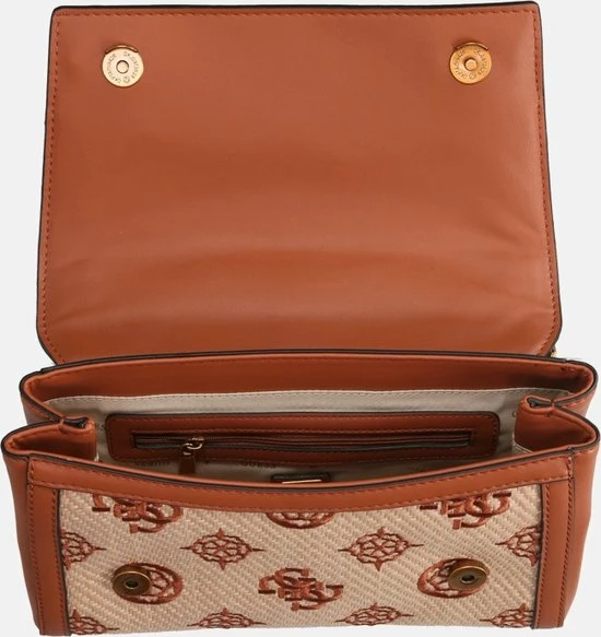 Coupon ๐งจ Beste Pirce ๐ GUESS Katey Dames Schoudertas Kunstleer;Textiel - Cognac ๐ ๐ 11 Coupon ๐งจ Beste Pirce ๐ GUESS Katey Dames Schoudertas Kunstleer;Textiel - Cognac ๐ ๐ - Afbeelding 11