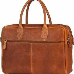 Begroting 😉 Aanbiedingen 🌟 Burkely Antique Avery Unisex Laptoptas 15.6'' - Cognac 😍 💯 -Tassen-dames Verkoop 550x585 2