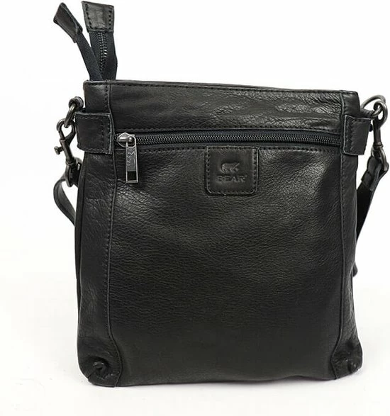 Beste Verkoop π Uitgang π Bear Design Teppie Leren Schoudertas - Zwart π π 3 Beste Verkoop π Uitgang π Bear Design Teppie Leren Schoudertas - Zwart π π - Afbeelding 3