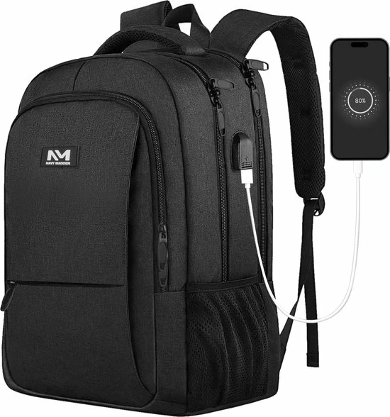 Beste deal โค๏ธ Coupon ๐ Navy Madden Rugzak Met USB Poort 28L - Zwart - Luxe Laptop Rugtas 15.6 Inch Met Laptopvak - Heren - Dames - Jongens - Meisje - Waterafstotend - Rugzakken โญ ๐งจ 1 Beste deal โค๏ธ Coupon ๐ Navy Madden Rugzak Met USB Poort 28L - Zwart - Luxe Laptop Rugtas 15.6 Inch Met Laptopvak - Heren - Dames - Jongens - Meisje - Waterafstotend - Rugzakken โญ ๐งจ