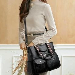 Korting 🤩 Top 10 🔥 N3 Collecties Damestassen Luxe Schoudertas Van Hoge Kwaliteit PU 🥰 ⭐ -Tassen-dames Verkoop 550x590 2