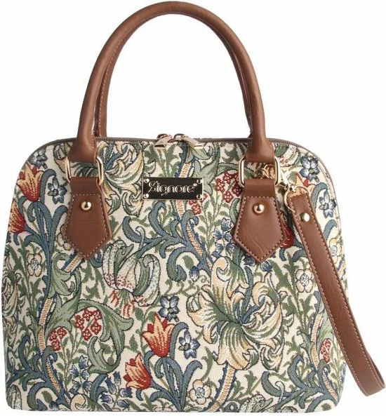 Coupon π₯° Groothandel β€οΈ Signare Handtas - Driehoekstas - Gobelin - Gouden Lelie - 25258 π π― 6 Coupon π₯° Groothandel β€οΈ Signare Handtas - Driehoekstas - Gobelin - Gouden Lelie - 25258 π π― - Afbeelding 6