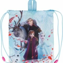 Groothandel 😍 Kopen 😀 Disney Frozen Frozen 30x25 Cm - Zwemtas - Kinderrugzak Met Trekkoord 🛒 ⌛
