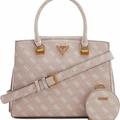 Top 10 🛒 Begroting 👏 GUESS Brera Dames Crossbody TasHandtas Kunstleer - Roze 🔔 💯