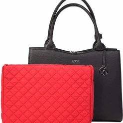 Top 10 👏 Promo ⌛ Socha Businessbag Straight Line 14-15.6 Black ✔️ 🔥 -Tassen-dames Verkoop 550x597 2