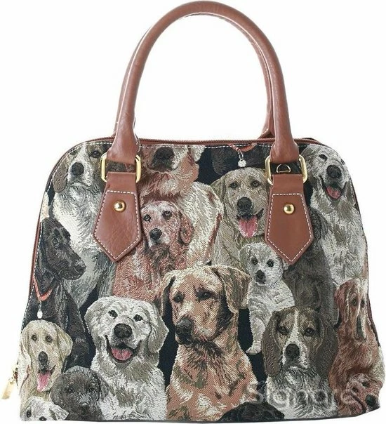 Begroting π Hete verkoop β¨ Signare Handtas - Driehoekstas - Gobelin - Labrador- 25258 π π― 3 Begroting π Hete verkoop β¨ Signare Handtas - Driehoekstas - Gobelin - Labrador- 25258 π π― - Afbeelding 3