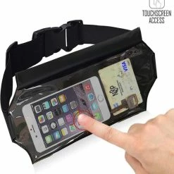 Beste Verkoop ✔️ Uitgang 👍 CrosFace Universele Waterdichte Heuptas (iPhone 14/13/12/11/8/X/SE/Max/Plus/Pro, Samsung Galaxy S22/S21/S20/S10/S9/S8 & Meer). Beschermende Heuptas Voor Mobiele Telefoon, Voor Zwemmen En Wandelen, Zwart 💯 ✔️ -Tassen-dames Verkoop 550x604 7