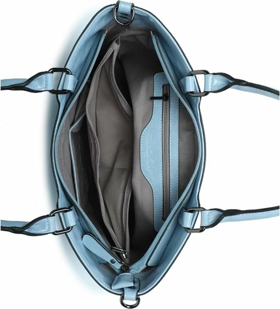 Beste Pirce β Beste Verkoop π Merkloos Ines Delaure - Dames Schoudertas - Handtas - Schooltas - Werktas - Shopper - Geschikt Voor A4 Schriften - Ciel π π€© 4 Beste Pirce β Beste Verkoop π Merkloos Ines Delaure - Dames Schoudertas - Handtas - Schooltas - Werktas - Shopper - Geschikt Voor A4 Schriften - Ciel π π€© - Afbeelding 4