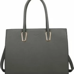 Coupon 🤩 Groothandel 🥰 Merkloos Gallantry - Dames Tas Shopper - Handtas - Schooltas - Werktas - Geschikt Voor A4 - D. Grey 🔥 💯