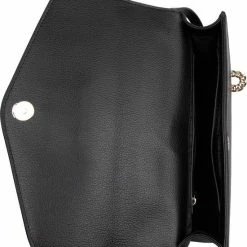 Aanbiedingen 🛒 Uitgang ⭐ DKNY Elissa Black Gold-coloured Schoudertas - 🤩 🤩 -Tassen-dames Verkoop 550x610 5