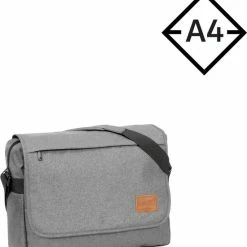 Hete verkoop 🌟 Goedkoop 🛒 New Rebels® Heaven 26 - Schoudertas - Grijs - 15.615141312108 - 41x13x30cm 🔔 ❤️